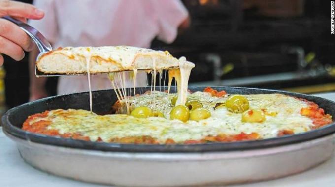 Pizza dell'Argentina: Il mondo più kitsch.