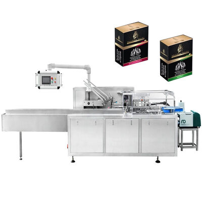 Buon prezzo Macchina imballatrice del contenitore di dentifricio in pasta di aromaterapia che inscatola 80boxes/Min in linea