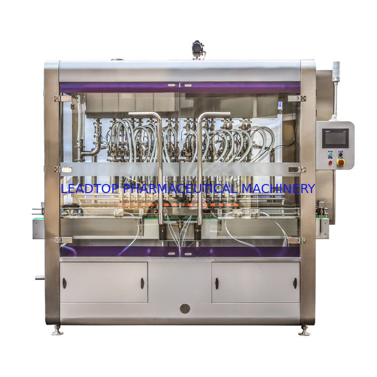 8 Kw Rotary Liquid Bottle Filling Machine 220/380V alimentazione CE/GMP/SGS/BV certificato