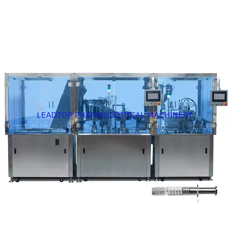 Macchina automatica di riempimento di siringhe a controllo PLC con una grande capacità produttiva di 1700-2800 p/h