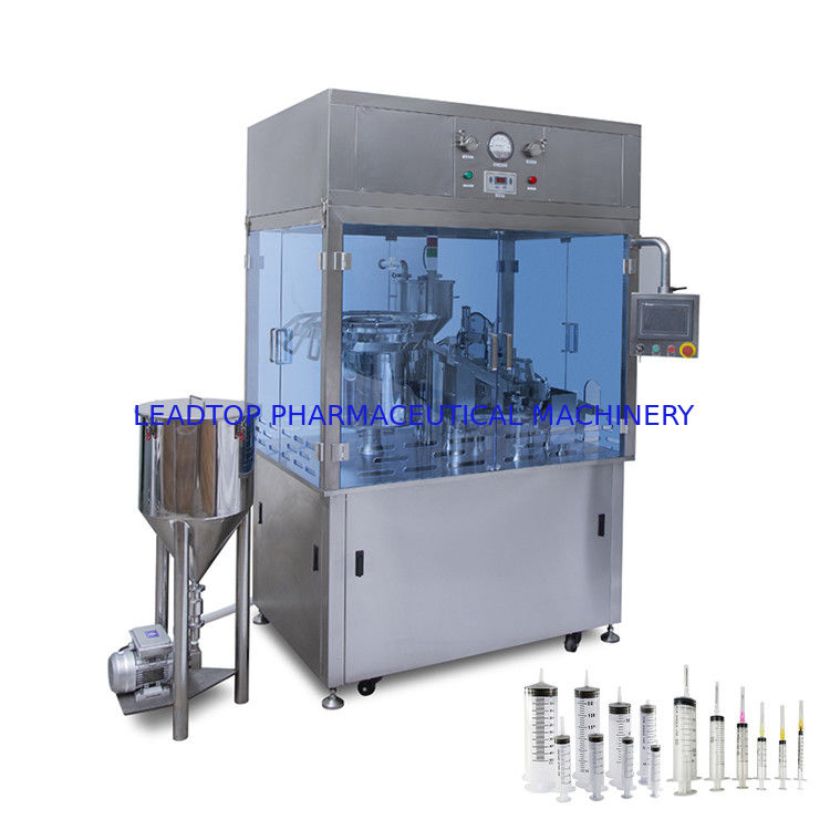 0Macchina di riempimento di siringhe da.5- 80 ml Consumo di energia 6KW Con alimentazione 220V/50Hz