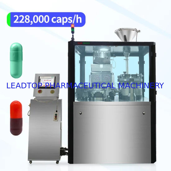 220/380V 24000 Capsule/min Capacità Gel Capsule Machine di riempimento Voltaggio personalizzato