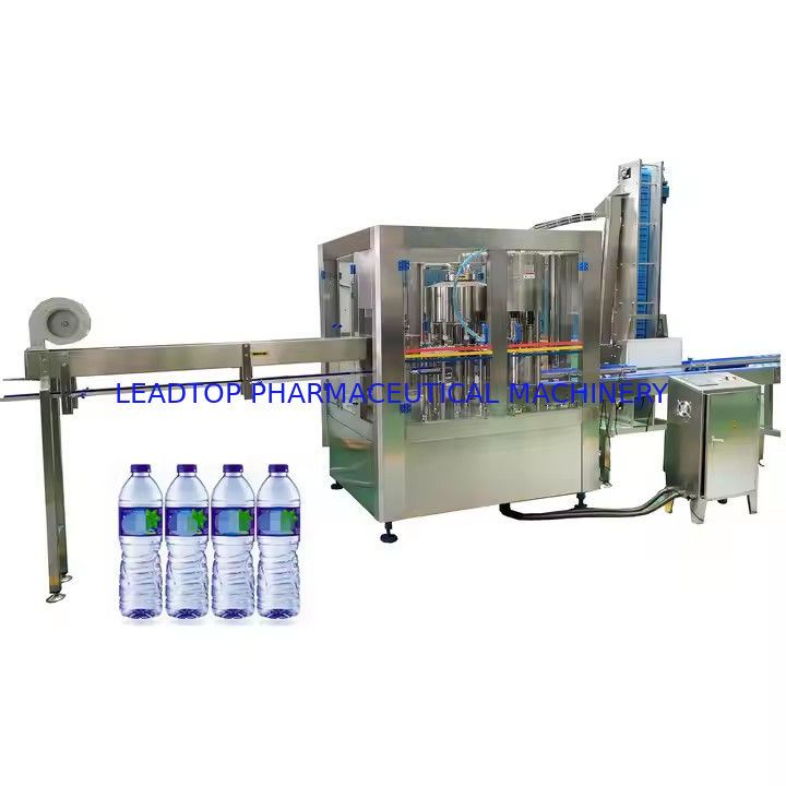 Macchina di riempimento automatico di liquidi da 21 tonnellate per il riempimento di bevande di succo da 0,2 a 2,5 litri