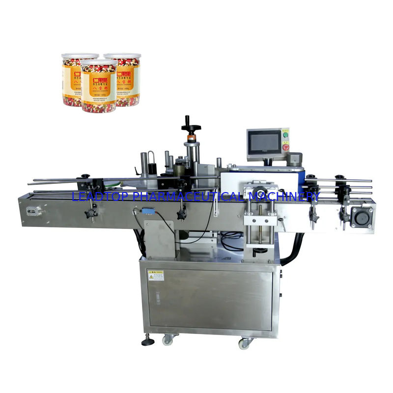 Macchina di etichettatura automatica per bottiglie rotonde a destra o sinistra per il diametro massimo dell'etichetta di 350 mm