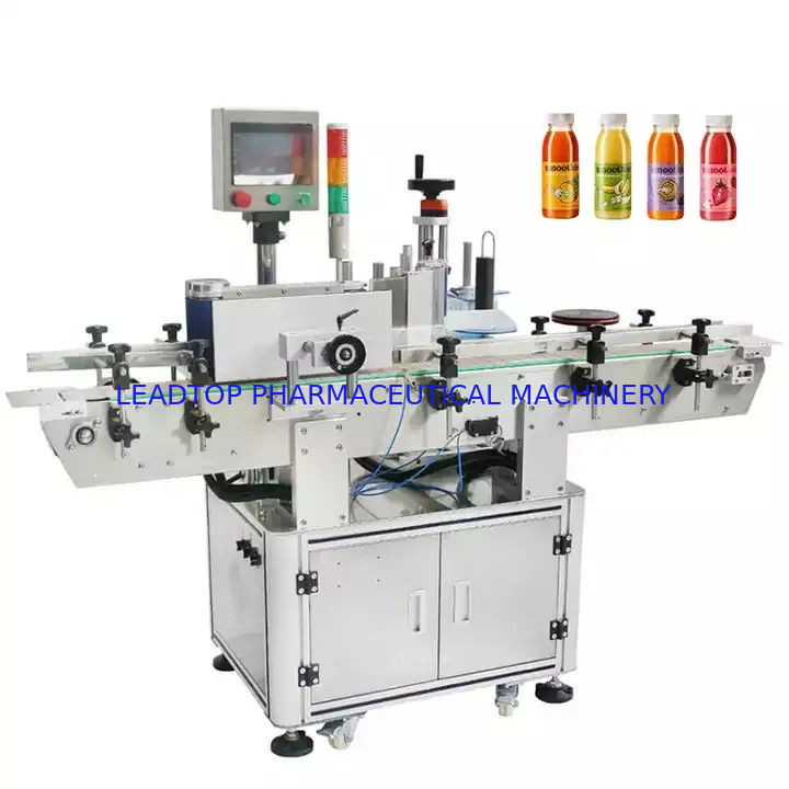 10-250 PCS/Min Motorista a passo Macchina rotonda per l'etichettatura delle bottiglie Automatica per un'etichettatura fluida, rapida e precisa