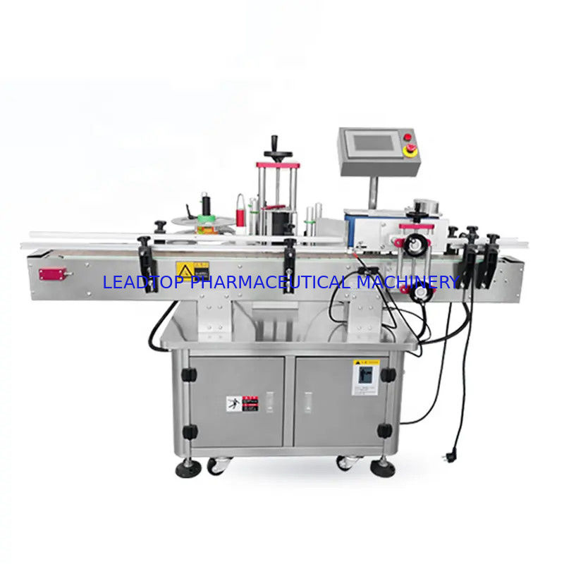 Alta velocità bottiglia rotonda automatica di etichettatura macchina a gradini motore velocità di funzionamento 10-250 PCS/min