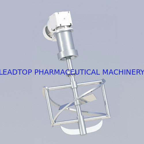 Agitatore meccanico ad alta efficienza per l'industria alimentare/farmaceutica/chimica 316L resistenza alla corrosione in acciaio inossidabile FDA GMP Compliant High Shear Low Speed Modelli disponibili