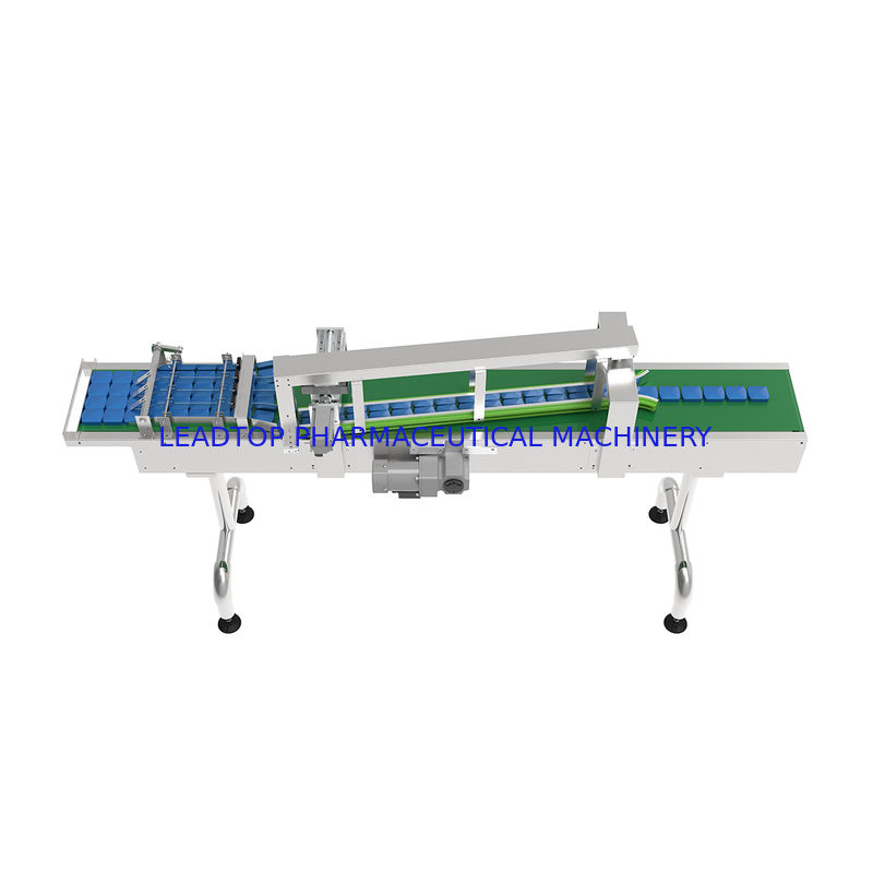 Convogliatore multi-corsia con distribuzione dinamica servoassistita e conteggio programmabile per linee di confezionamento ad alta velocità