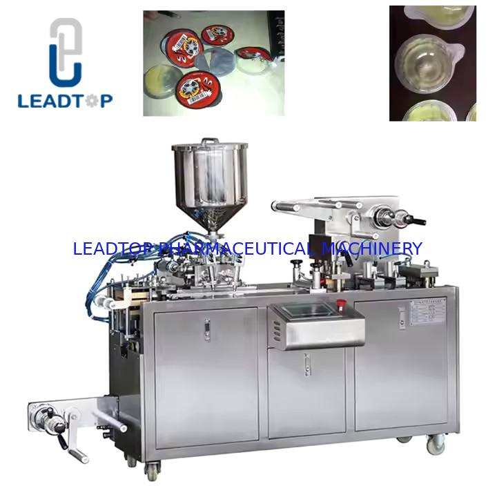 Confezionatrice blister da 25 mm con PLC e tavola rotante