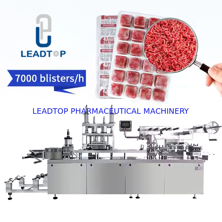 Confezionatrice blister personalizzabile con controllo PLC 30-60 pezzi/min