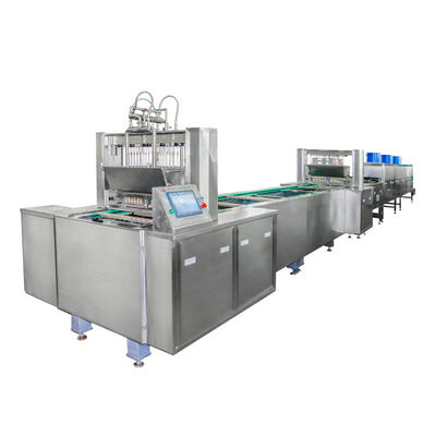 Buon prezzo Produzione di attrezzature gommosa dell'orso di Jelly Candy Making Machines 80KW dell'amido in linea