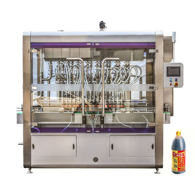 Buon prezzo Riempitore per bottiglie liquide rotativo da 50-5000 ml con < 1% di precisione in linea