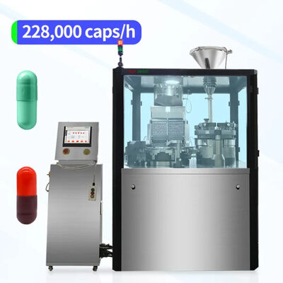 Buon prezzo 220/380V 24000 Capsule/min Capacità Gel Capsule Machine di riempimento Voltaggio personalizzato in linea