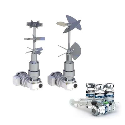 Buon prezzo Agitatore magnetico ad alta coppia per mezzi esplosivi certificato ATEX con lame Hastelloy e progettazione igienico-sanitaria CIP-ready in linea