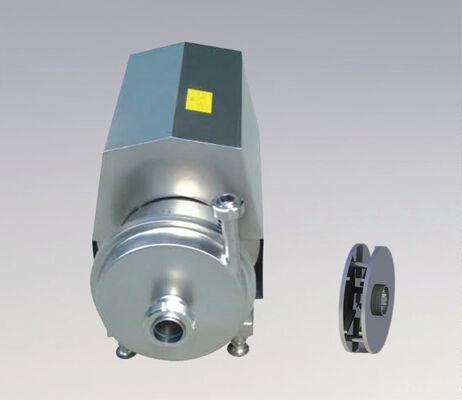 Buon prezzo Acciaio inossidabile 316L pompa sanitaria a fusoliera piatta CIP SIP compatibile con design a basso taglio per le industrie farmaceutiche alimentari e delle bevande in linea