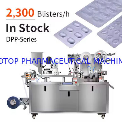 Buon prezzo 1.5kW Blister Packing Machine completamente automatica con controllo PLC in linea