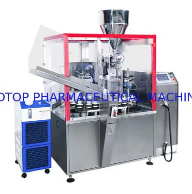 Buon prezzo Hot Sale Automatic Plastic Tube Filling and Sealing for Gel Ointment Toothpaste Tube Filling Machine in linea