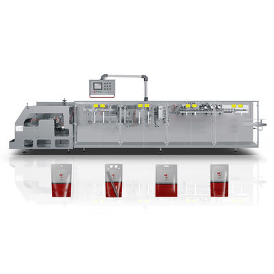 Buon prezzo High-Speed Plastic Pouch Food Beverage Industrial Filling Horizontal multifunctional packaging machine in linea