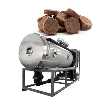 Buon prezzo Asciugatrice a congelamento ad alta resa da 15 kg/ lotto con spaziatura tra scaffali da 70 mm e schermo sensoriale per la liofilizzazione industriale in linea