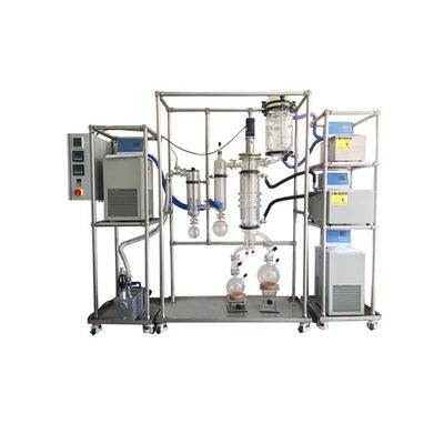 Buon prezzo Estrazione dell'olio molecolare di Equipment For Hemp del distillatore del percorso di scarsità dell'olio di CBD in linea