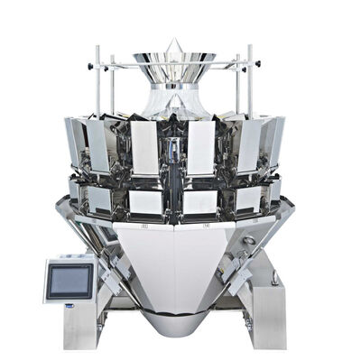 Buon prezzo pesatore automatico di 1000g Sugar Packing Machine With Computer Multihead in linea