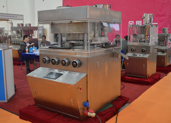 Buon prezzo Macchina rotatoria personalizzabile della stampa della compressa forma rotonda/irregolare con la stazione 37 in linea