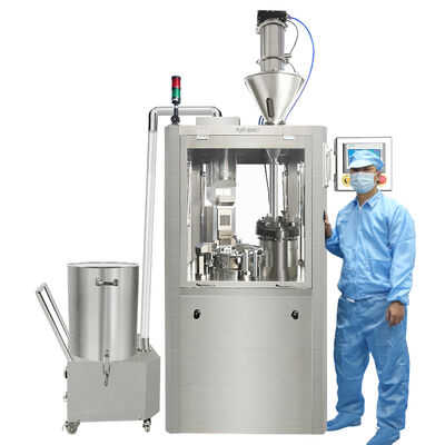 Buon prezzo 3 fori incapsulano il riempitore automatico della capsula della macchina di rifornimento in linea