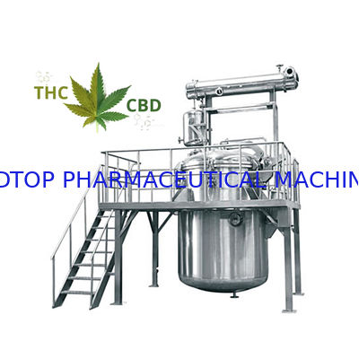 Buon prezzo olio Herb Extraction Equipment dell'estrattore CBD della centrifuga della biomassa del vapore 280kg/H in linea